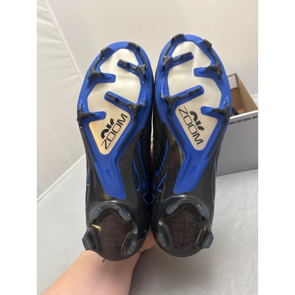 Nike zoom vapor 15 elite FG ACC black blue soccer cleats DJ4978 040 - Picture 8 of 8